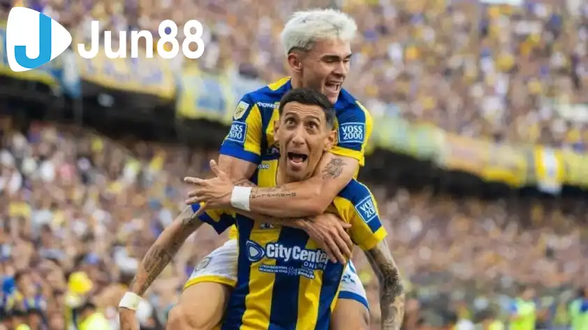 Màn Trình Diễn Kỳ Diệu của Di Maria Mang Về Chiến Tích Đáng Giá Cho Đội Nhà 1 Jun88king Com - Trang Chủ Jun88.com #1 Việt Nam Di Maria là hạt nhân trong lối chơi của Rosario. (Ảnh: Sky Sports)